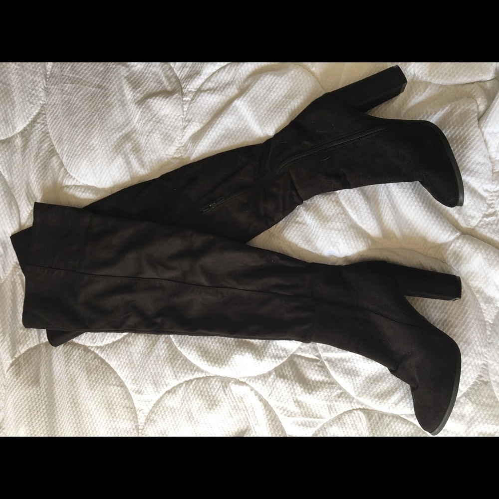 Daisy Street Heeled Over The Knee Heel
